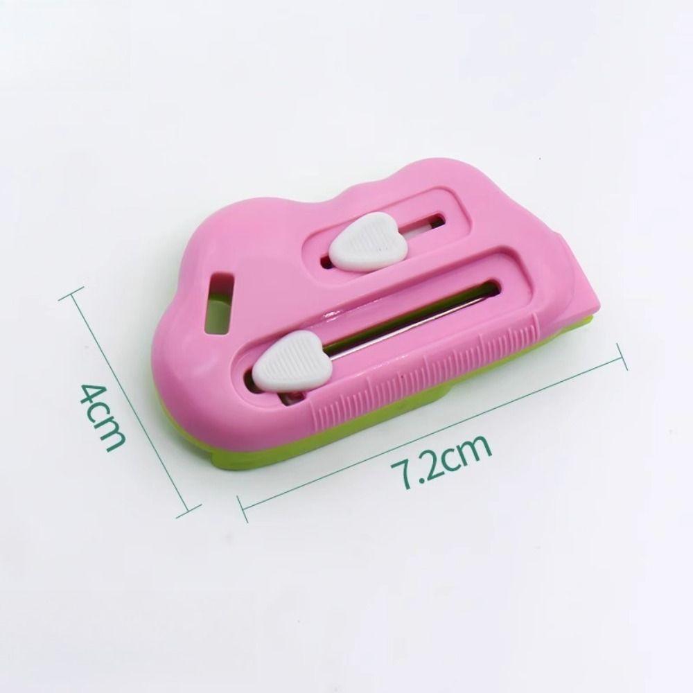 Stretchable Thread Remover with Scale Needle Threader Magnetic Sewing Guide Positioning Stitch Unpicker for Sewing Supplies