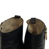 CHANEL short COCO Mark Matrasse leather boots black leather Used