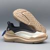 Single Summer Fly Woven Casual Men's and Women's Shoes One Foot on Set Casual Mesh Breathable Thick Sole Shock-absorbing Walking Shoes