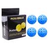 74mm Luminous Pickleball, 40-Hole Rotational & Injection Molded 