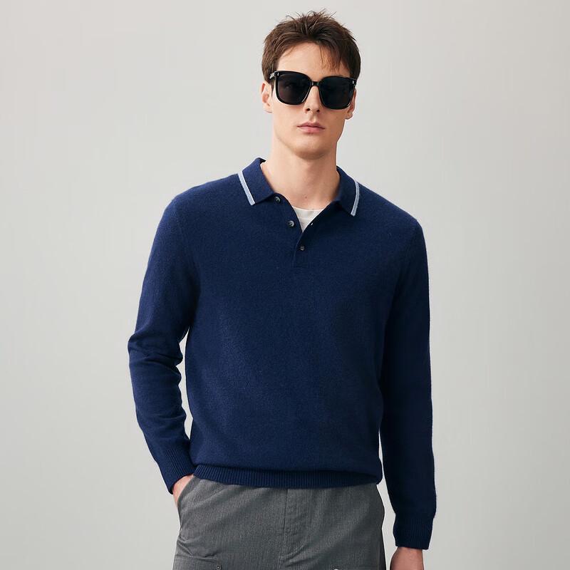 Comon Boca Men's 100% Cashmere Business Casual Sweater