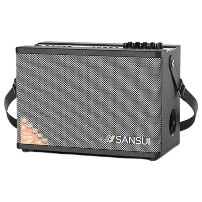 

SANSUI SS190 Pro Upgraded Outdoor Bluetooth Instrument Speaker (CN version)