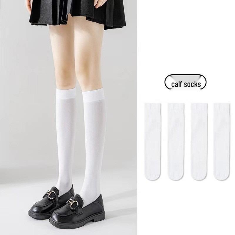 Dámské nadkolenky prodyšné kompresní ponožky - Odolné proti zápachu a odvádějící pot pro jaro a podzim