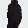 Adidas Originals Premium Essentials Fleece Jacket With Hood Long Sleeve Men Outerwear Black II5807