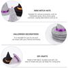 12 Pcs Hats Felt Fabric Soft Halloween Decorations DIY Crafts Bottle Cover Gifts Accessories