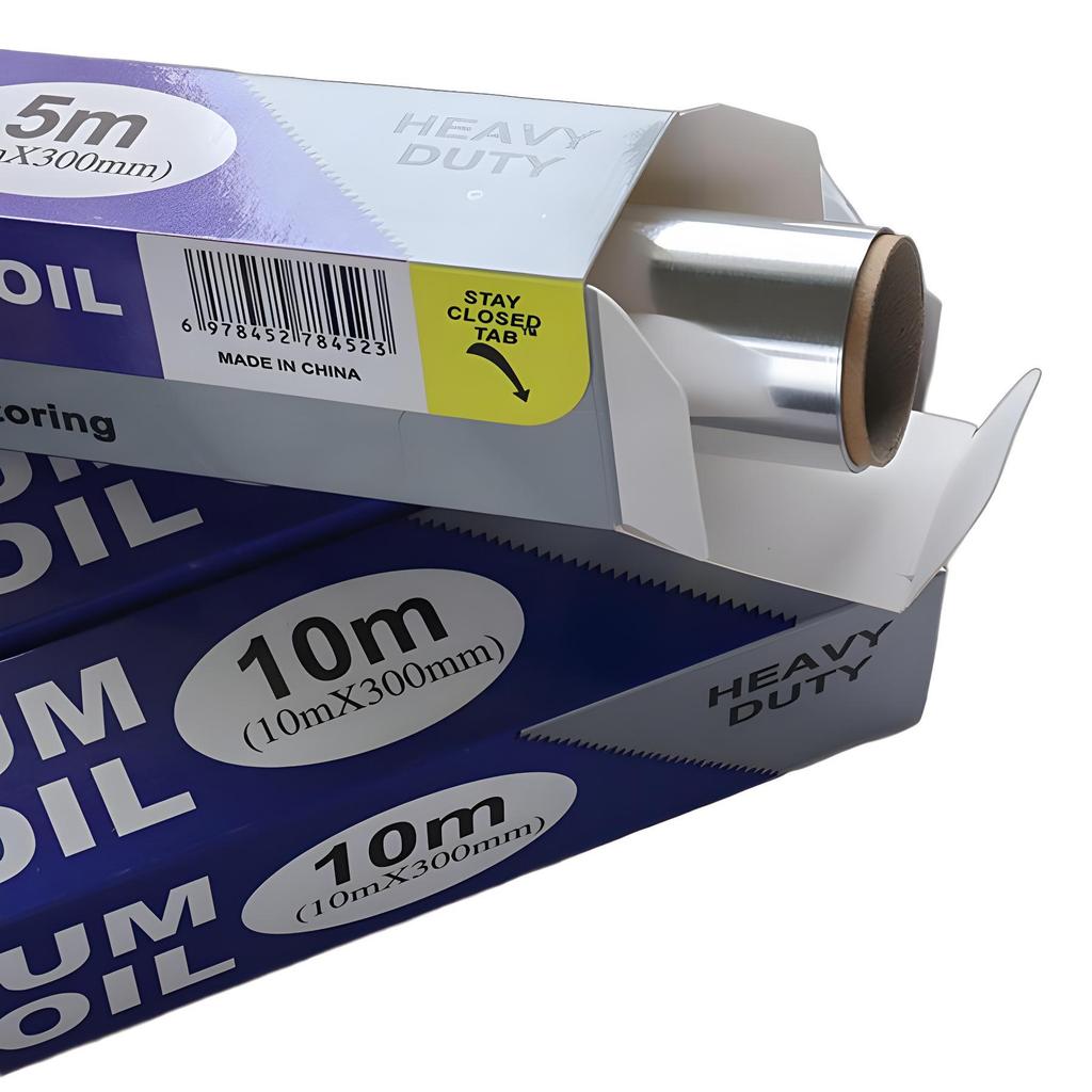 Thick Food-Grade Aluminum Foil for BBQ, Air Fryer, Oven & Baking - Disposable