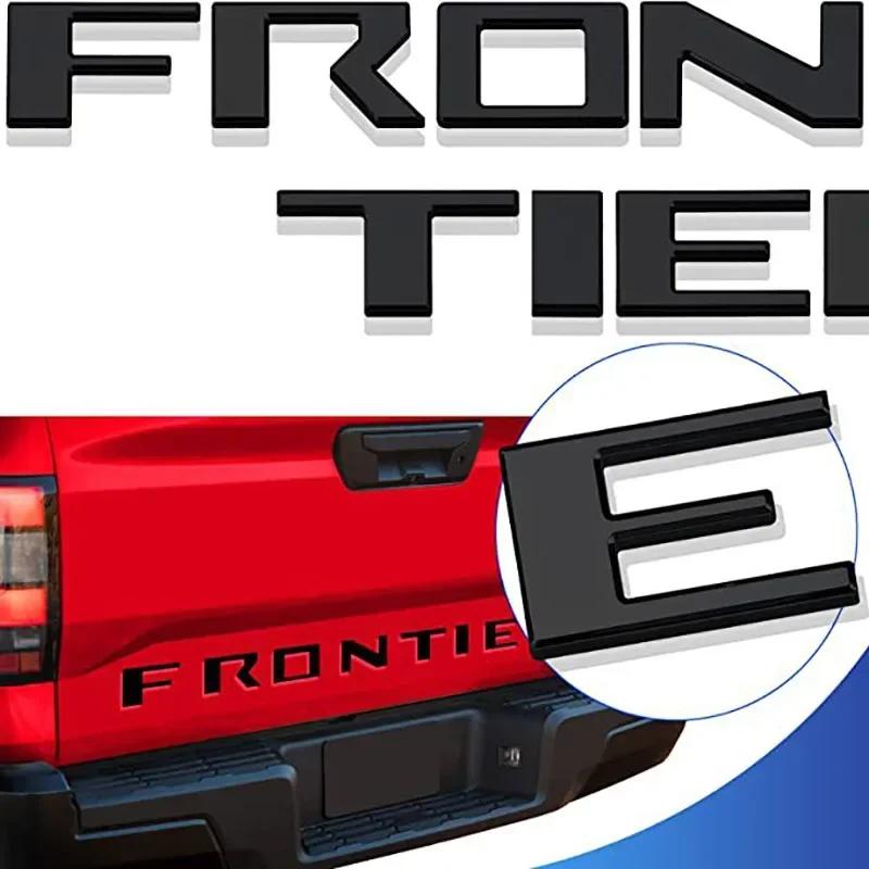 3D ABS Emblem Tailgate Letters Car Rear Trunk Logo Badge Sticker Decals Cover Trim Car Exterior Accessories