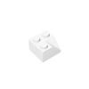 20PCS MOC Compatible 3046 Slope 45 2x2 Building Block Kit with Concave Corner Brick Particles Educational Children's Toys