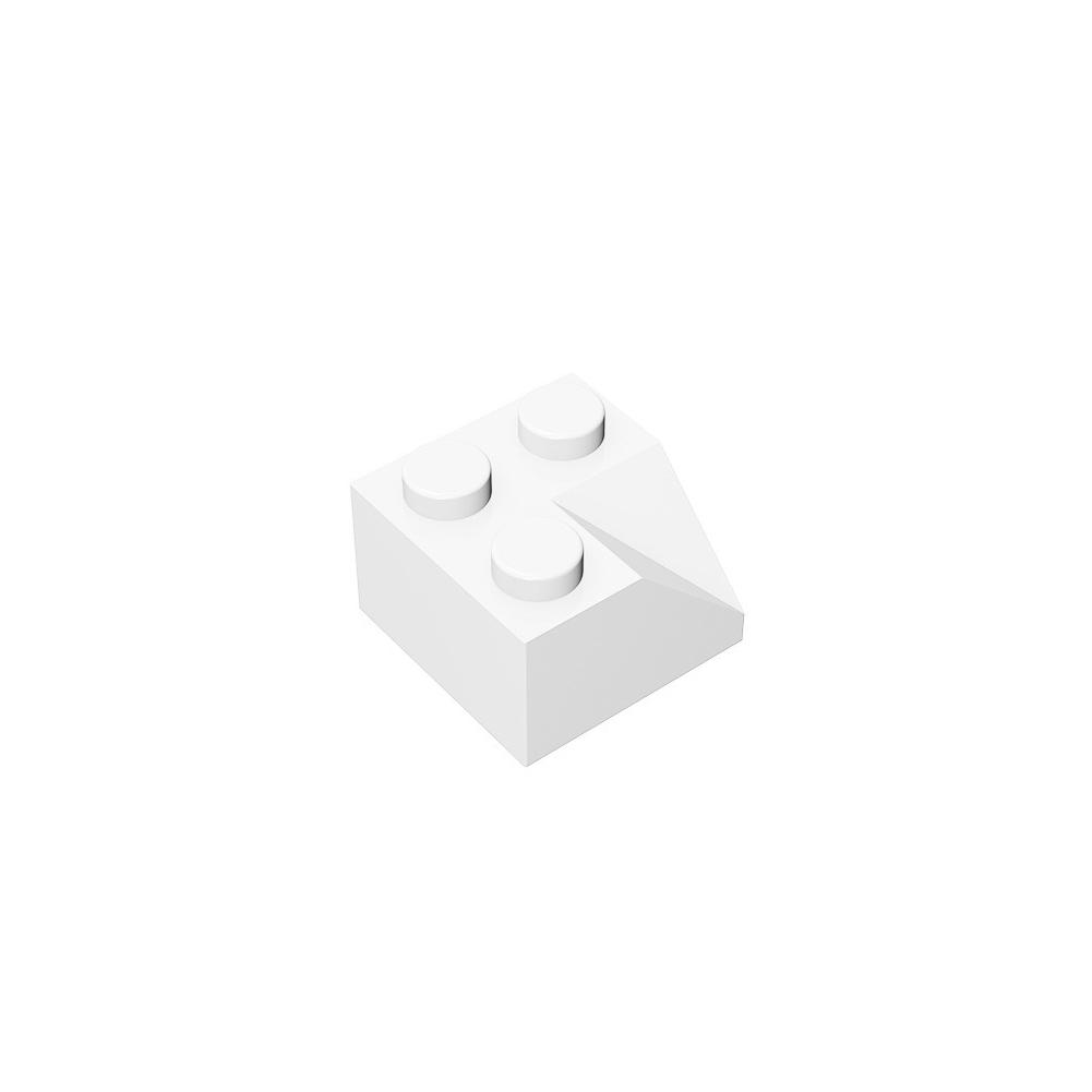 

20PCS MOC compatible 3046 slope 45 2x2 building block kit with concave corner brick particles educational children s toys