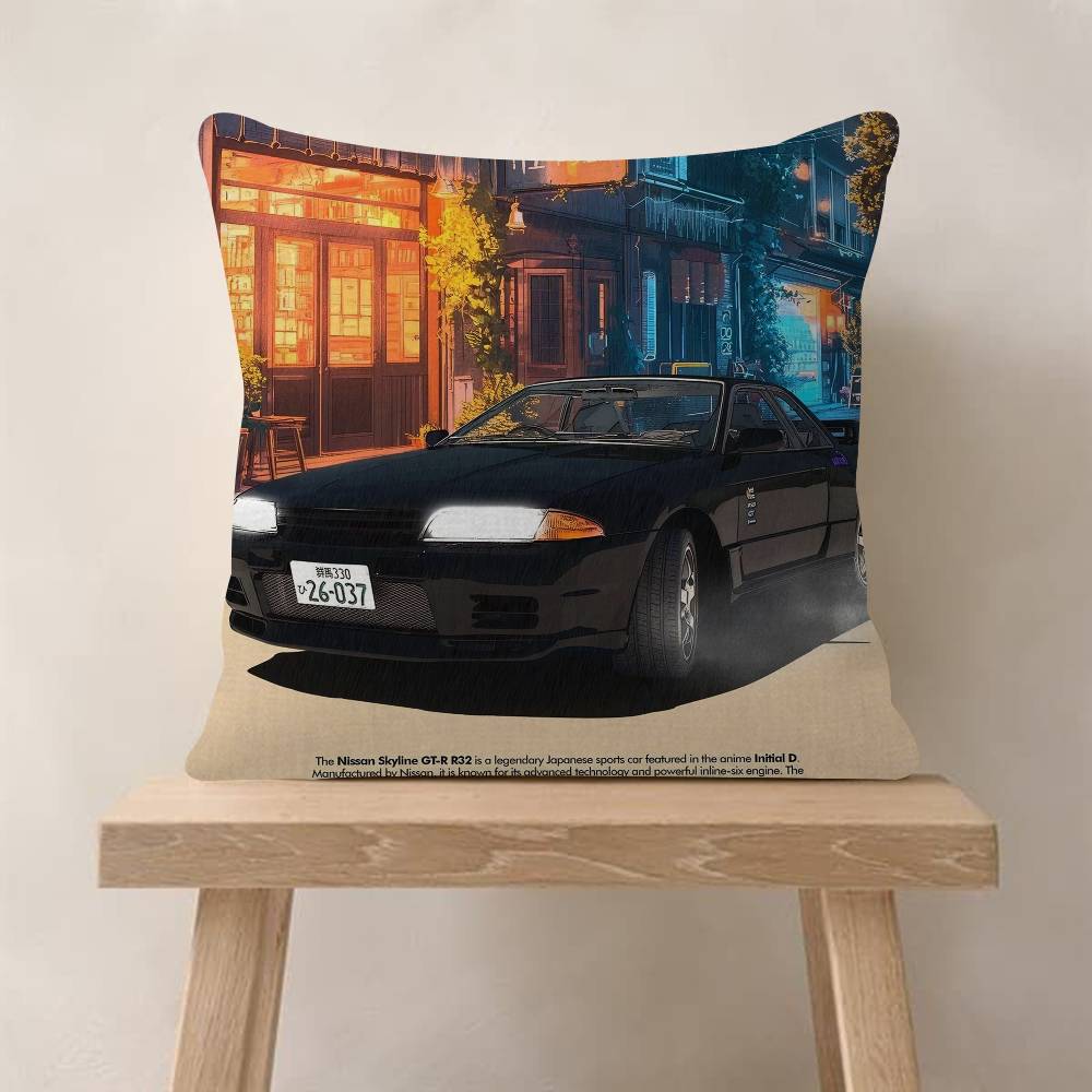 Initial D Anime Pillowcases Home Bedding Decorative Pillow Cover Wedding Super Soft Pillow Case