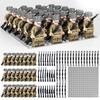 Small Particle Soldier Building Blocks Durable Abs Plastic Construction