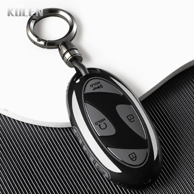 New TPU Car Key Case Cover For Hyundai Tucson 2025 Kona Ioniq Santa Fe MX5 StubHub 2024 IONIQ 6 Key Protection Accessories Shell