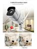 1080P HD 4MP/5MP Outdoor Waterproof WiFi Security Camera with Smart Wireless Connectivity and Card Slot