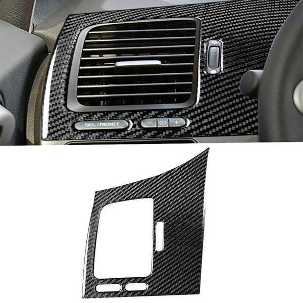 

1pc Left Side Air Vent Cover Trim, Carbon Fiber Color, ABS Material, for Ben Cars. None