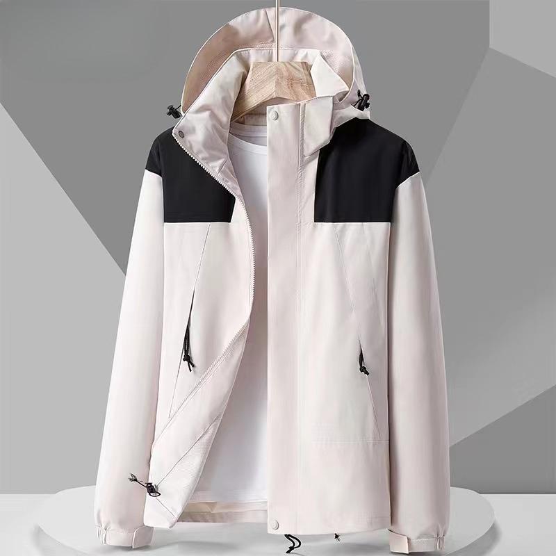 New Sports and Outdoor Women's Waterproof Waterproof Removable Hood Thin Jacket Jacket