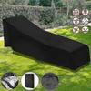 Lounger Dust Cover Polyester Awning Waterproof Dust Cover Suitable for Outdoor Furniture Balcony Garden