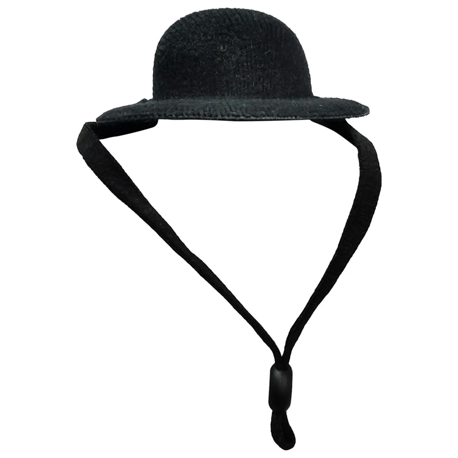 

НОВЫЙ шлем для цыпленка, шляпа для цыпленка, аксессуары для кур, домашних животных, шляпа для петуха, утки, попугая, хомяка, стильный головной убор для куклы своими руками чёрный