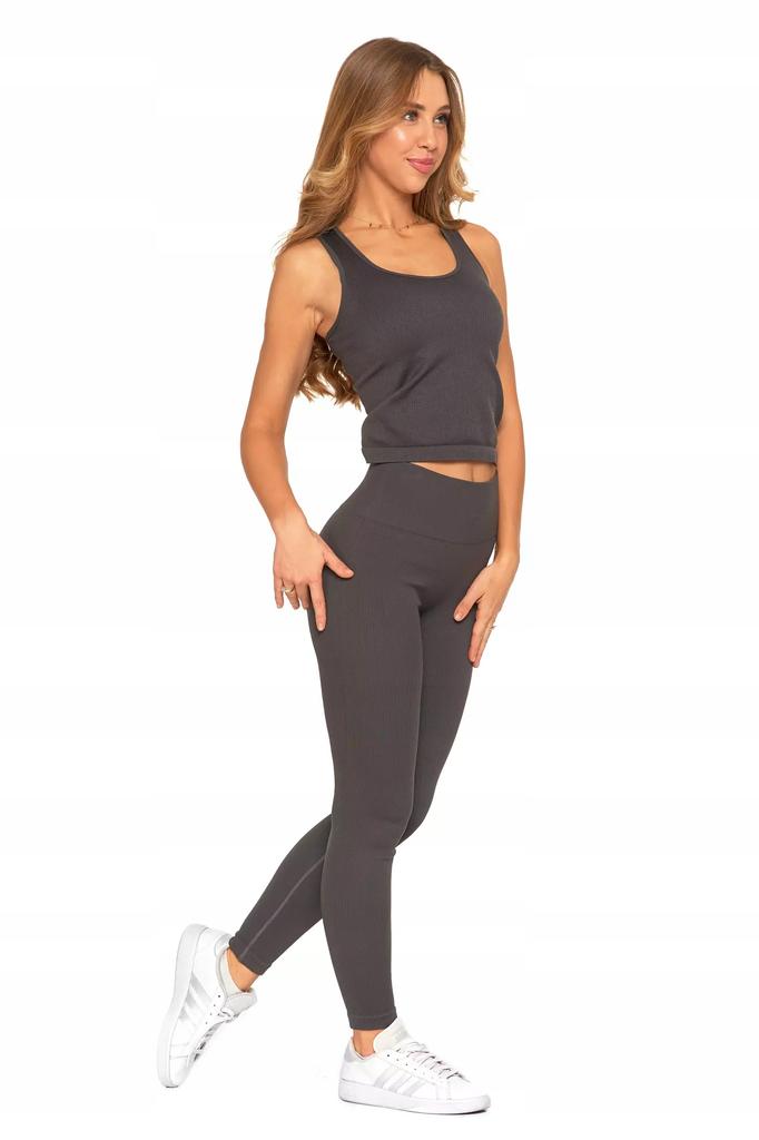 Women's Sleeveless Top T-Shirt Graphite Shirt MORAJ L/XL GRAPHITE