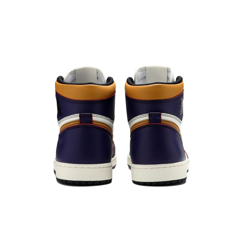 Air Jordan 1 Retro High SB 'LA To Chicago' (Unisex) Court Purple / Sail-University Gold-Black Vintage Basketball Shoes CD6578 507
