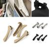 Right Passenger Door Panel Pull Handle Cover+Bracket For BMW 3 Series E90 Gray