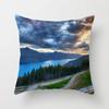 Luxury Home Decor Pillow Cover Car Living Room Sofa Cushion Cover Beautiful Natural Scenery Pattern Cushion Cover
