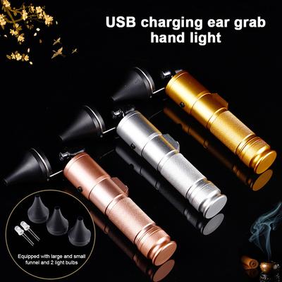 Ear Picking Handheld Light Inspection Otoscope USB Charging Professional Ear Picking Handheld Light LED Light Emitting Ear Picking Ear Light