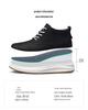 Chaussures de sport décontractées pour hommes, style coréen britannique, augmentant la hauteur de 8 cm, invisibles