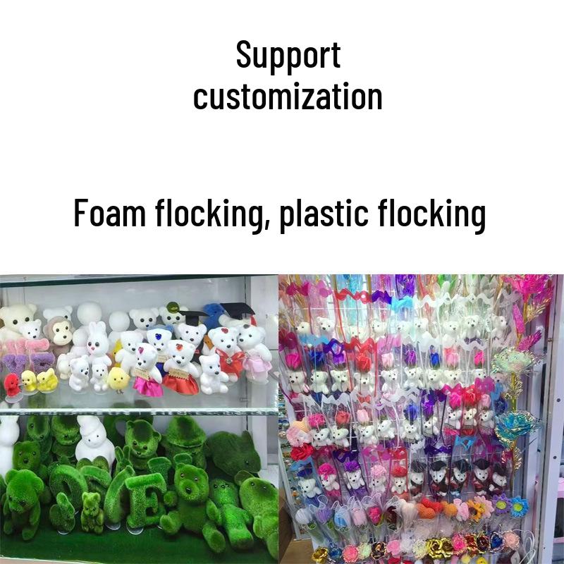 Изделия из вспененного материала и пластика с флокированным покрытием