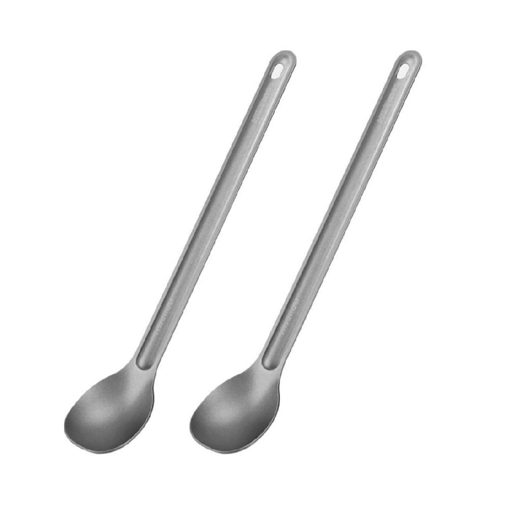 Stainless Steel Spork Camping Spork Outdoor Tableware Long-handled Spork