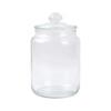 Transparent Glass Sealed Storage Jar