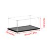 Acrylic Display Case for Collectibles Assemble Clear Dustproof Display Box for Action Figures Model Doll Toys Display Home Storage Case