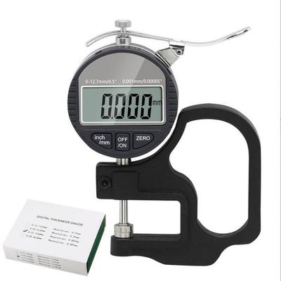 Digital Micrometer Thickness Gauge Width Measuring Tool Electronic Thickness Meter Measure Thickness Of Paper Cloth Metal 0.01mm