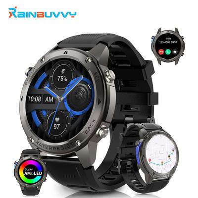 Rainbuvvy DM56 GPS Ceas inteligent 5ATM Rezistent la apă 170+ moduri sportive Afișaj AMOLED HD de 1,43 inchi BLE 5.3 Ecran tactil Ceas inteligent Suport busolă AGPS