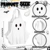 Themed Party Supplies White Halloween Paper Bag Funny Cartoon Ghost Packaging Bag Creative Handbag Candy Gift Bag Kids