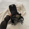 Niche backpack bag women's autumn  new trendy fashion backpack versatile single shoulder portable bucket bag