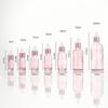 Dropper Bottles Refillable 5-100Ml Rose Gold Lid Cosmetic Container Glass Aromatherapy Liquid For Essential Massage Oil Pipette