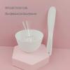 Набір для змішування м'яких масок для салону краси: Силіконова Миска, Мірний Стакан, Ложка та Паличка для Перемішування