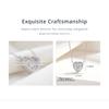 Women's Bestselling S925 Sterling Silver Heart Pendant Necklace with Moissanite Luxury Clavicle Chain Jewelry Accessory