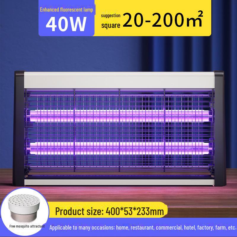 "2023 Wall-Mounted UV Electric Mosquito Killer Lamp - Efficient Vertical Trap for Mosquitoes"