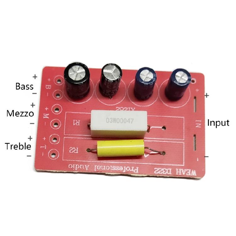 Audio Speaker Frequency Divider Filter Treble Bass 2/3 Way Crossover Speaker DIY