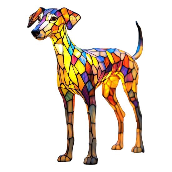 LED-Nachtlampe, sanftes Leuchten, blendfrei, lustige, entzückende Bulldoggen-Dackellampe, tierische Hundeform, Schreibtischlampe