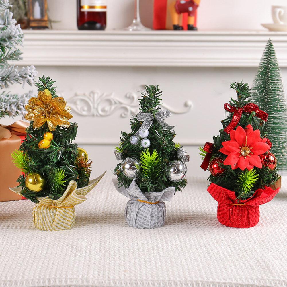 Christmas Tree Ornament Trumpet Christmas Tree Xmas Tree Multi Color Home New Year Festival Party Desktop Bedroom Decoration
