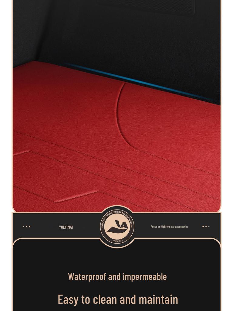 Genuine Leather Trunk Mat for 26 Lincoln Nautilus Models - Custom Interior Decor