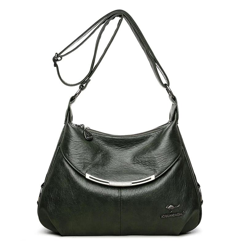 New Branded Hand Bags for Women High Quality Leather Shoulder Bag Double-deck Fashion Ladies The Tote Bag Designer Crossbody Bag