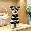 Pet Sweater Small Medium Dogs Cats Winter Warm Knit Striped Pullover English Style