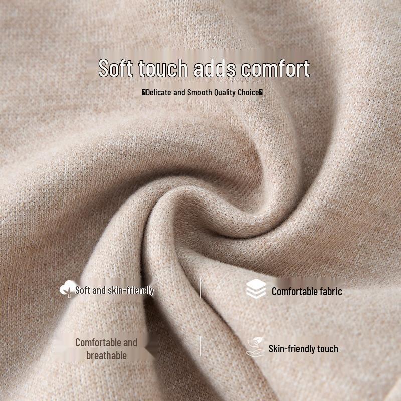 Handu Yishe Women's Tencel Wool Blend Straight-Leg Commuter Pants