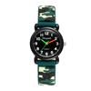 Sports Watch Silicone Strap Analog Display Waterproof Cute Fashion Quartz Watch Leisure Camouflage Pattern