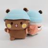 Peluche Kawaii Bubu Dudu Animale Orso Panda Bambola Peluche Adorabile Cartone Animato Imbottito Morbido Decorazione per la Casa Regali di Compleanno per la Fidanzata