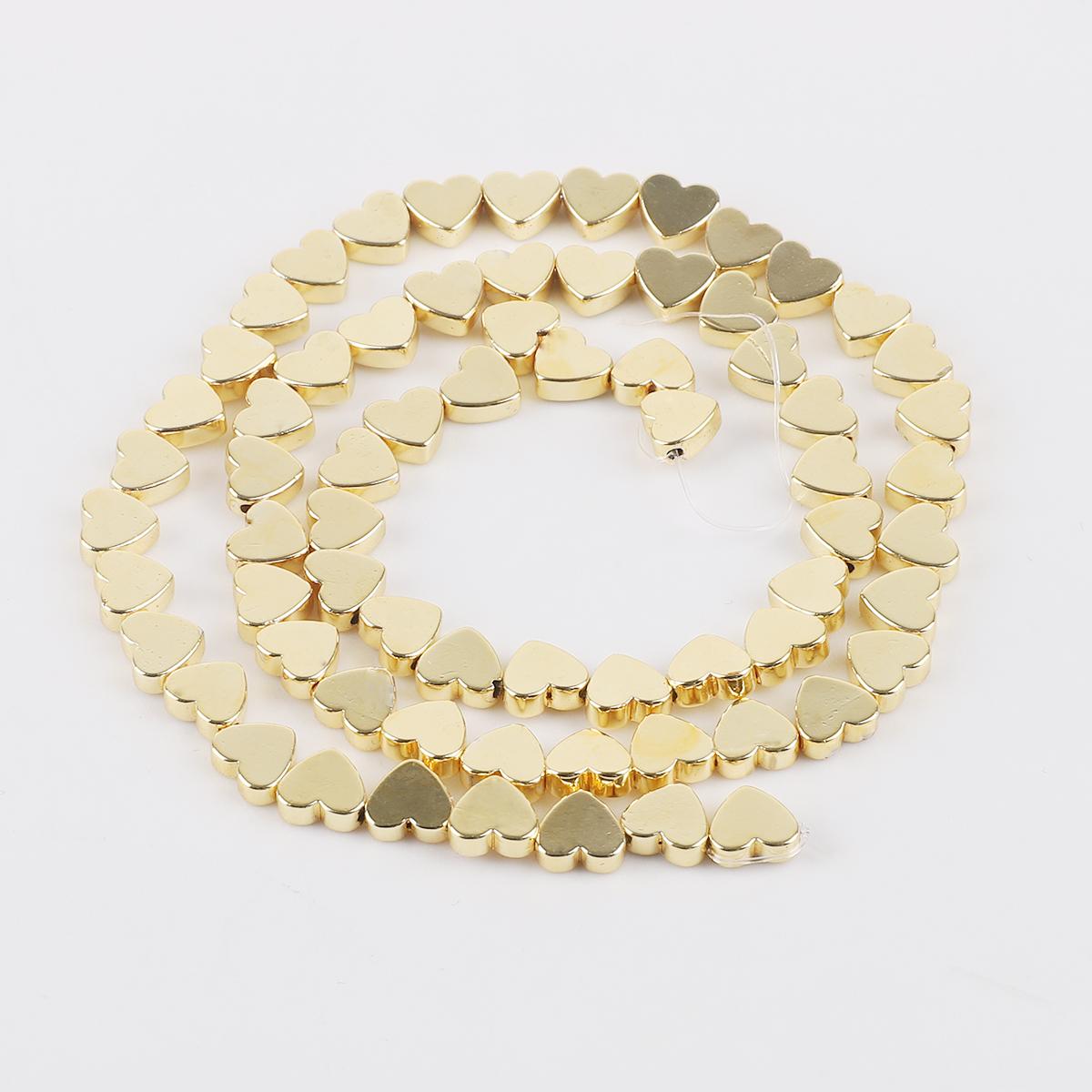 

Намистини з гематиту 5x6 мм у формі серця з натурального каменю для виготовлення ювелірних виробів. 5x6mm 67pcs