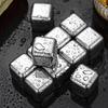304 Food Grade Stainless Steel Square Ice Cubes for Quick Freeze, Wine, Water, Whiskey, Household Use